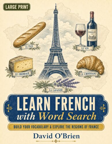 Learn French Word Search cover