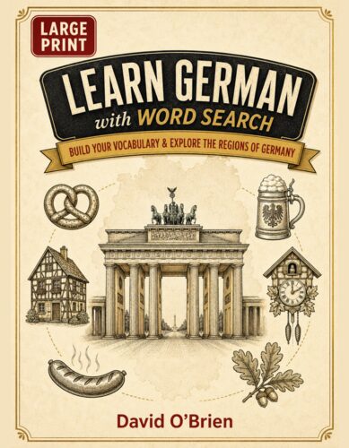 Learn German Word Search cover