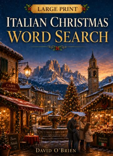 Italian Christmas Word Search cover