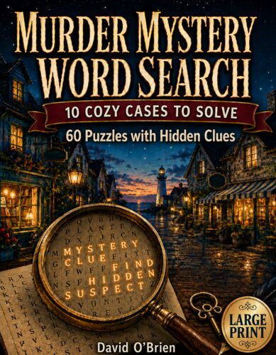 Murder Mystery Word Search cover