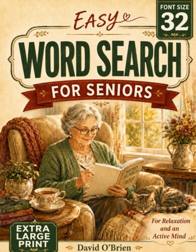 Easy Jumbo Word Search for Seniors cover