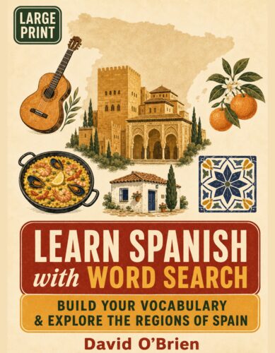 Learn Spanish Word Search cover